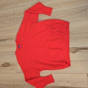 Nordstrom Vince Camuto Exposed Seam Crewneck Acrylic Sweater